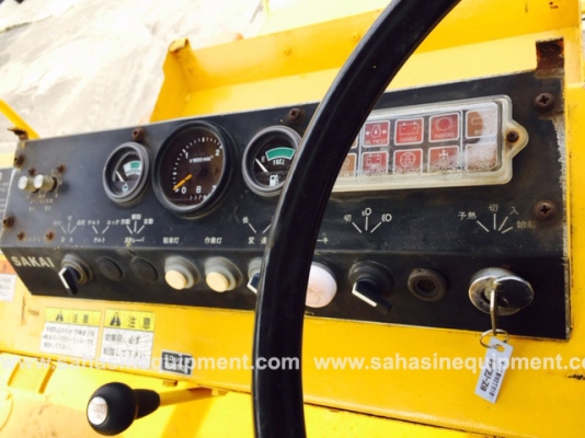 รถบด SAKAI รุ่น R2S S/N 12405 นำเข้า ไม่มีใช้งานในไทย บจก.สหสินอีควิปเม้นท์ โทร.081-5851880, 02-5168100-1 www.sahasinequipment.com