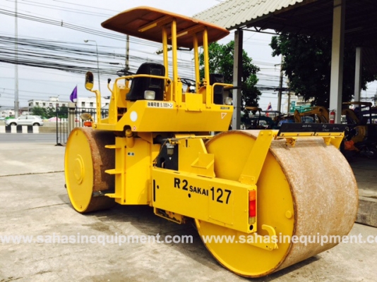 รถบด SAKAI รุ่น R2S S/N 12405 นำเข้า ไม่มีใช้งานในไทย บจก.สหสินอีควิปเม้นท์ โทร.081-5851880, 02-5168100-1 www.sahasinequipment.com