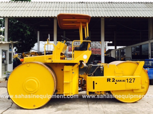 รถบด SAKAI รุ่น R2S S/N 12405 นำเข้า ไม่มีใช้งานในไทย บจก.สหสินอีควิปเม้นท์ โทร.081-5851880, 02-5168100-1 www.sahasinequipment.com