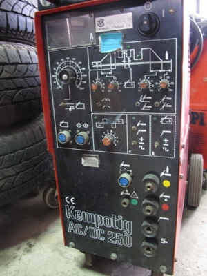 ขายตู้เชื่อมTIG อาร์กอน KEMPPI AC/DC250ใช้ไฟ220โวลท์