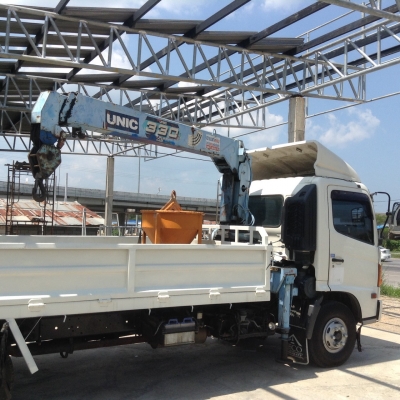 ขาย  HINO MEGA FC9J  กระบะบรรทุก เครน   UNIC V- TURBO 3.30 ตัน   สภาพสวยพร้อมใช้งาน ชมรถใด้ที่ จ.ชุมพร