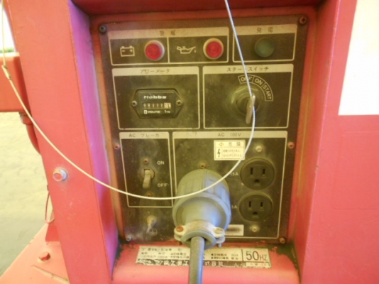 โคมไฟ พร้อมเครื่องปั่นไฟ FUJIJUKO	 SGU425W-III