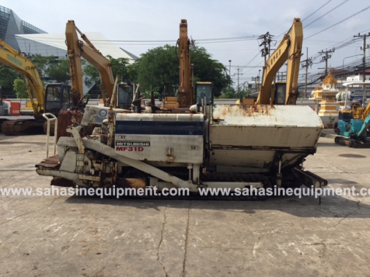 รถปูยาง MITSUBISHI รุ่น MF31D S/N A5H01636  นำเข้า สภาพดี บจก.สหสินอีควิปเม้นท์ โทร.081-5851880, 02-5168100-1 www.sahasinequipment.com
