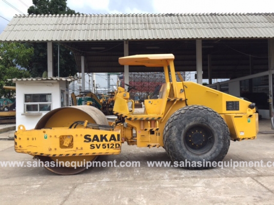 รถบด SAKAI รุ่น SV512D-E S/N VSV18D-21366 นำเข้า สภาพดี บจก.สหสินอีควิปเม้นท์ โทร.081-5851880, 02-5168100-1 www.sahasinequipment.com