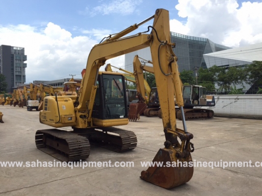 รถขุด KOMATSU รุ่น PC60-7C S/N 59041 นำเข้า สภาพดีมาก บจก.สหสินอีควิปเม้นท์ โทร.081-5851880, 02-5168100-1 www.sahasinequipment.com
