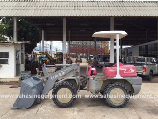 รถตัก MITSUBISHI รุ่น WS210 S/N 8W00726 นำเข้า สภาพดี บจก.สหสินอีควิปเม้นท์ โทร.081-5851880, 02-5168100-1 www.sahasinequipment.com