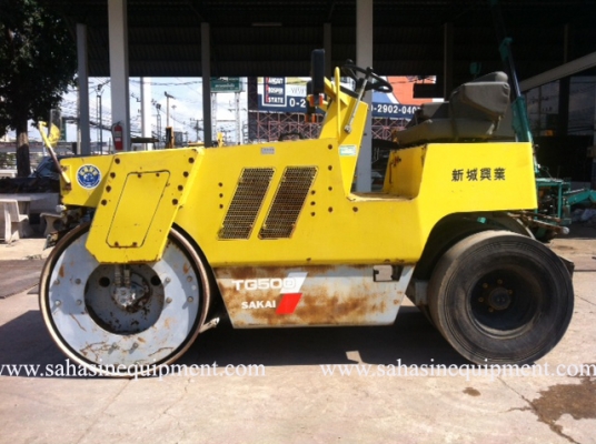 รถบด SAKAI รุ่น TG500 S/N 102XX นำเข้า สภาพดี บจก.สหสินอีควิปเม้นท์ โทร.081-5851880, 02-5168100-1 www.sahasinequipment.com