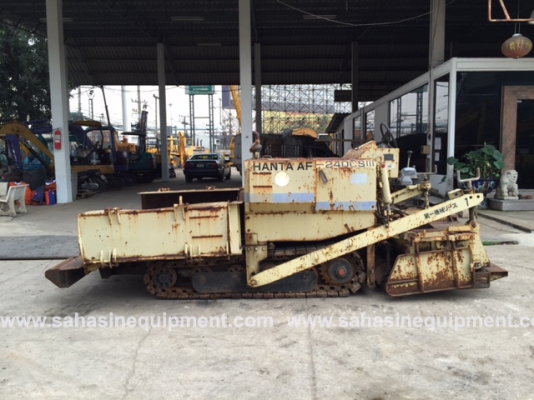 รถปูยาง HANTA รุ่น AF240CSIII S/N 02XX นำเข้า ขายถูก บจก.สหสินอีควิปเม้นท์ โทร.081-5851880, 02-5168100-1 www.sahasinequipment.com