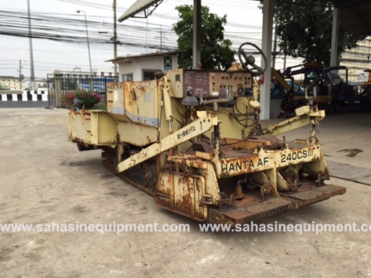 รถปูยาง HANTA รุ่น AF240CSIII S/N 02XX นำเข้า ขายถูก บจก.สหสินอีควิปเม้นท์ โทร.081-5851880, 02-5168100-1 www.sahasinequipment.com