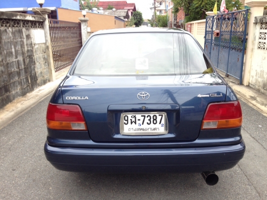 ขาย TOYOTA corolla 1.5 DXI ปี 96 ราคา 58000 เกียร์MT ติดแก๊สLPG ใช้ได้ 2 ระบบหัวฉีด