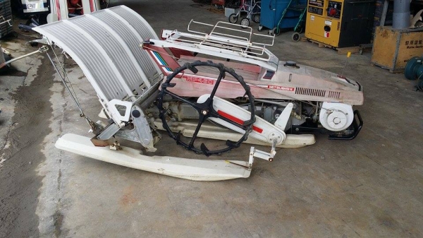 รถดำนาเดินตาม  MITSUBISHI  รุ่น MP460 (1)  เก่าญี่ปุ่น  ดำนา 4 แถว  ขนาดกระทัดรัด สภาพสวย