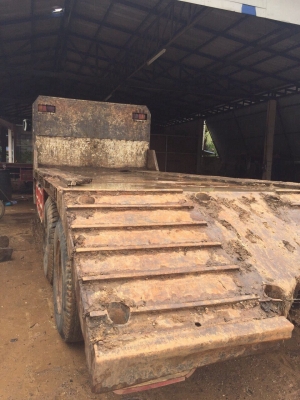 ขายรถ10ล้อท้ายลาต HINO FM1JNPD เครื่อง 220แรงม้า ปี49 สนใจโทร 081-970-1072