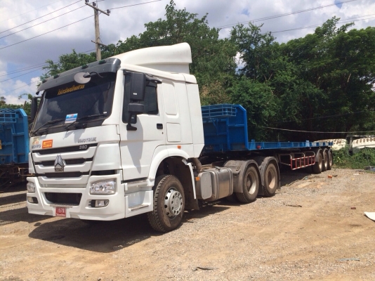 หัวลากพ้รอมหางเรียบรับจ้าง