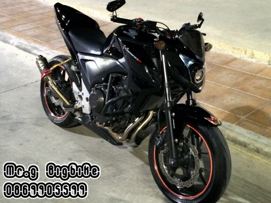 Super Black CB500F ABS ปี13 แต่งเต็ม สีสวยกริ้ป สภาพนางฟ้า ราคา 129000 บาท(เงินสดลดได้ครับ)