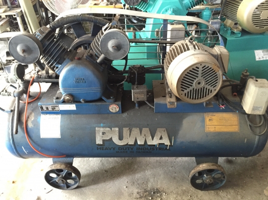 ขายปั๊มลมpumaสภาพสวยมอเตอร์7.5แรงไฟ3สายพร้อมใช้งานครับ