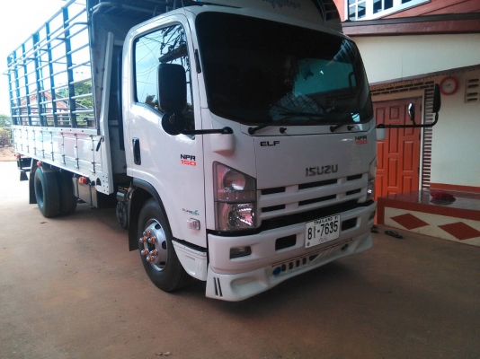 ลูกค้ามารับรถ ถึง จ.สุโขทัย หกล้อ NPR150ปี56 สภาพนางฟ้าสวยเดิมทั้งคัน กำลังเดินทางกลับ ต.ท่าสองคอน จ.มาหาสารคาม...ไทบ้านเดียวกัน..มอส.ครับ