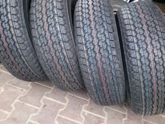 ขายยางใหม่ปี14 บริดสโตน 255/70R15 จำนวน 1 ชุด