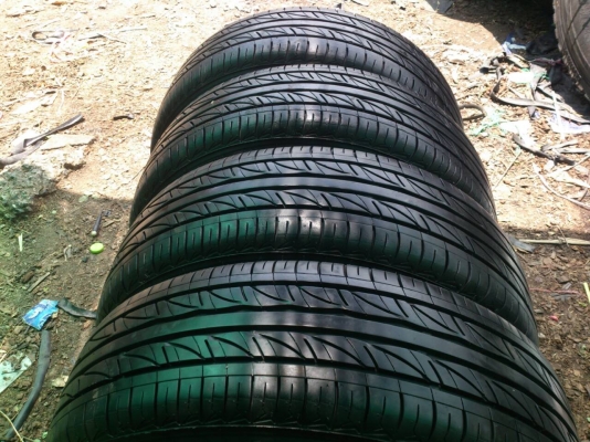 ขายแม็ก TOYOTA  ALTIS พร้อมยางบริดสโตน 195/65R15 ปี12 ดอกยางหนาๆสวยๆ จำนวน 1 ชุด