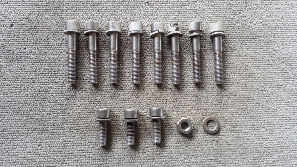 SEADOO 800 น๊อต ฝาสูบ เสื้อสูบ คอท่อไอเสีย