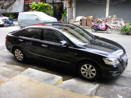 CAMRY 2.0G สีดำ ปี08 มีCruse Control แก๊สLPGหัวประกัน3+ เช็คศูนย์ตลอด เครื่องเทพ