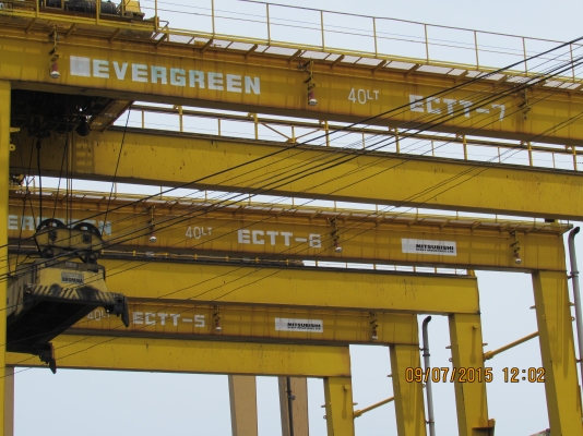 ขายปั้นจั่นยกตู้คอนเทนเนอร์ (RTG Mitsubishi) 3คัน พร้อมอะไหล่