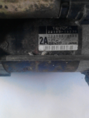 ขายไดสตาร์ท toyota ae 101 ราคา 800 บาท ขายไดสตาร์ท toyota ae 101 ราคา 800 บาท