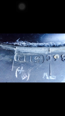 ขายล้อพร้อมยาง 33/12.5/15 ใช้น้อยไม่ถึง500โล