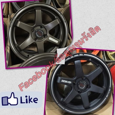 แม็กซ์ใหม่ ขอบ15 TE37 ก้านยก. กว้าง 7 ออฟ38 มี2สี ราคา 9,500 บาท* พร้อมยางใหม่ 14,900฿