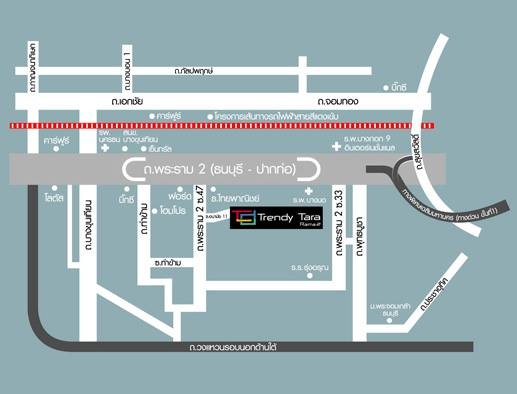ขายบ้านเดี่ยว 2 ชั้น ม.เทรนดี้ ธารา พระราม 2 ซอย อนามัยงามเจิญ 11
