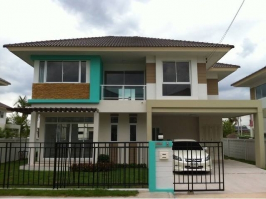 ขายบ้านเดี่ยว 2 ชั้น ม.เทรนดี้ ธารา พระราม 2 ซอย อนามัยงามเจิญ 11