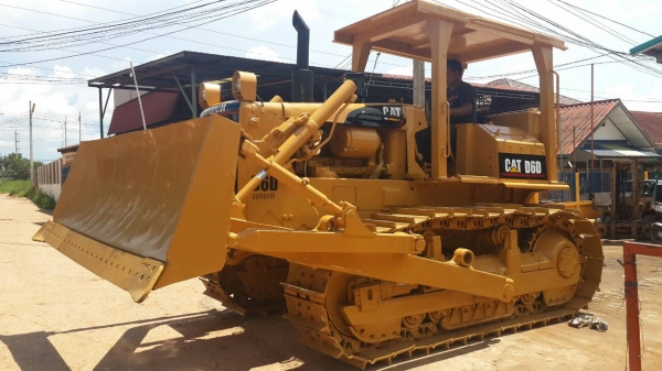 ขายแทรคเตอร์CAT D6D สภาพตรวจเช็คระบบทุกระบบ