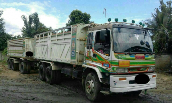 สิบล้อ อีซูซุ 270ยูโรทู ปี47 แม่ลูก3เพา ดั้มสามมิตร สภาพดีสวยพร้อมใช้งาน ไม่เคยมีอุบัติเหตุ ทะเบียนพร้อม