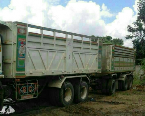 สิบล้อ อีซูซุ 270ยูโรทู ปี47 แม่ลูก3เพา ดั้มสามมิตร สภาพดีสวยพร้อมใช้งาน ไม่เคยมีอุบัติเหตุ ทะเบียนพร้อม