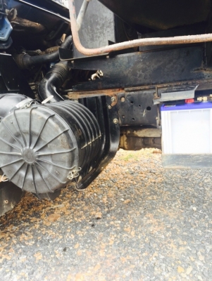 Isuzu  npr 130 hp  รถมือหนึ่งออกห้างคะ คุณเคฮิน จ.ลำพูล มัดจำกลางอากาสแล้วคะ