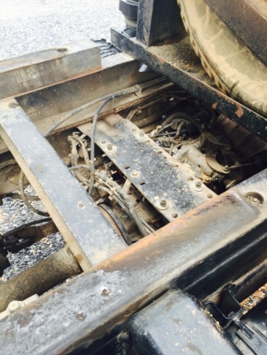 Isuzu  npr 130 hp  รถมือหนึ่งออกห้างคะ คุณเคฮิน จ.ลำพูล มัดจำกลางอากาสแล้วคะ