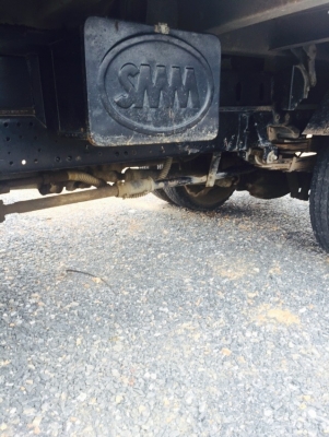 Isuzu  npr 130 hp  รถมือหนึ่งออกห้างคะ คุณเคฮิน จ.ลำพูล มัดจำกลางอากาสแล้วคะ