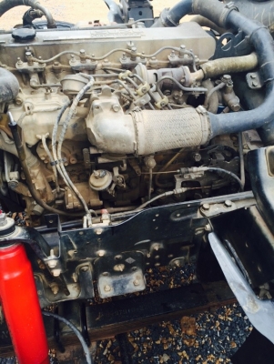 Isuzu  npr 130 hp  รถมือหนึ่งออกห้างคะ คุณเคฮิน จ.ลำพูล มัดจำกลางอากาสแล้วคะ