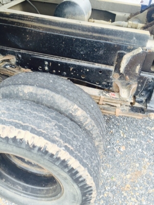 Isuzu  npr 130 hp  รถมือหนึ่งออกห้างคะ คุณเคฮิน จ.ลำพูล มัดจำกลางอากาสแล้วคะ