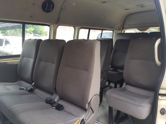 ขายรถตู้คอมมิวเตอร์ปี08หลังคาสูง เครื่องเบนซินก๊าซNGVโรงงาน ไม่แพง