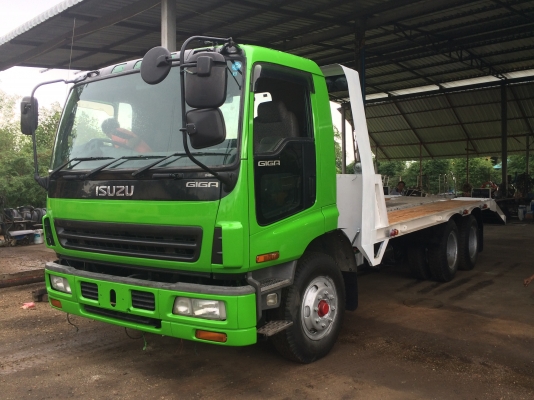 ขายรถสิบล้อท้ายเป็ด บรรทุกแม๊กโค ISUZU เครื่อง 260 แรง
