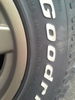 Max + BF All 265/70/16 ปี12 สภาพสวยๆ 1ชุด