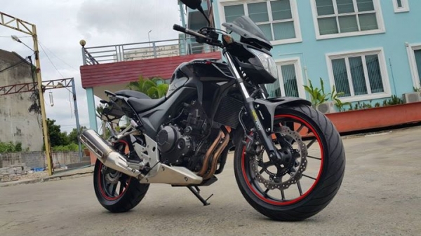 มาใหม่สวยถูก ให้ไว CB500F ดำ วิ่งน้อย ไม่ล้มชนแปะใสกิ๊ก ต่อรองได้