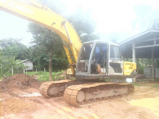 ขายรถแบคโฮ KOBELCO SK200-/// เก๋งเทา ซีเรียลสูง กรองเดี่ยว เอกสารอินวอย ระบบไฟเต็ม ราคา 850000