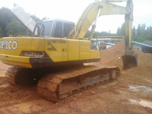 ขายรถแบคโฮ KOBELCO SK200-/// เก๋งเทา ซีเรียลสูง กรองเดี่ยว เอกสารอินวอย ระบบไฟเต็ม ราคา 850000