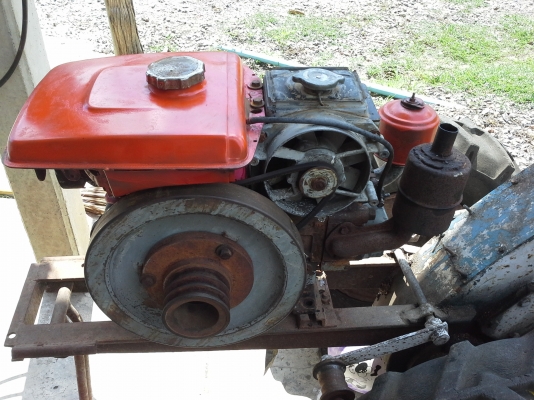 เครื่องGA80พร้อมโครงกำเลี้ยว