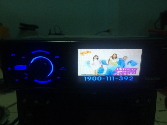 Techline TL-3305 จอสี 3.5 นิ้ว USB SD CARD DVD VCD MP3 CD FMคลื่นไทย ปรีเอ้า CAMERA BACK VIDEO IN VIDEO OUT มือ2