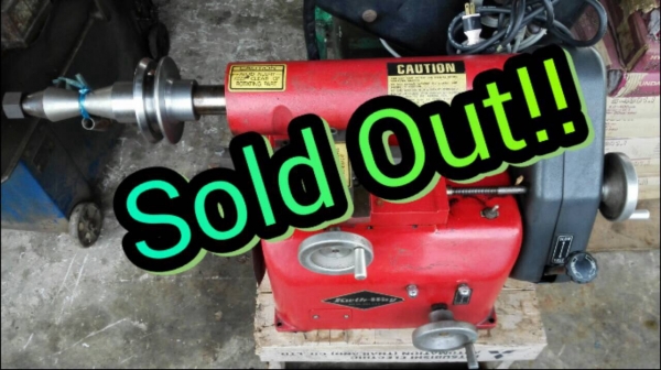 ****** ขายแล้วครับ!! ***** เครื่องเจียรดรัมเบรค Kwik-Way Made in USA. ไฟบ้าน 089-2499-123 นครปฐม