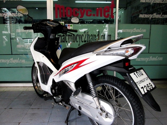 wave 125 i สีขาว พิมนิยม สต๊าทเท้า รถเดือน ธันวาคม ปี56ไมล์8 พันโล ยางใหม่ หน้าหลัง ใช้ได้อีกยาว แถม 3รายการ 31900