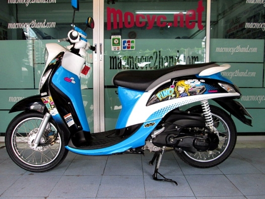 Fino i ลายแฟร์ชั่น สีฟ้าขาวดำ รถเดือน มีนาคม ปี57 รุ่นใหม่หัวฉีด ประหยัดน้ำมัน ไมล์ 2 หมื่นโล แถม 3 รายการ 25900 Fino i ลายแฟร์ชั่น สีฟ้าขาวดำ รถเดือน มีนาคม ปี57 รุ่นใหม่หัวฉีด ประหยัดน้ำมัน ไมล์ 2 หมื่นโล แถม 3 รายการ 25900