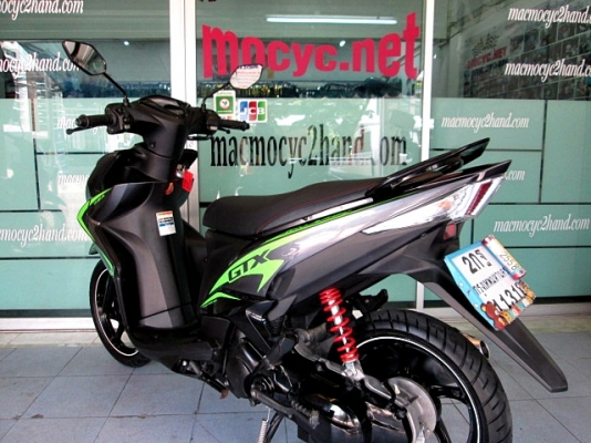 MIO 125 i สีเทาดำ GTX ตัวท๊อป ล้อแมกซ์ รถเดือน กุมภาพันธ์ ปี 57 ไมล์ 5 พันโล  แถม 3 รายการ  28900